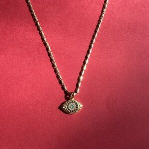 Meghan Bo Designs ✨Watchful Evil Eye 👁️ ✨Gold Necklace